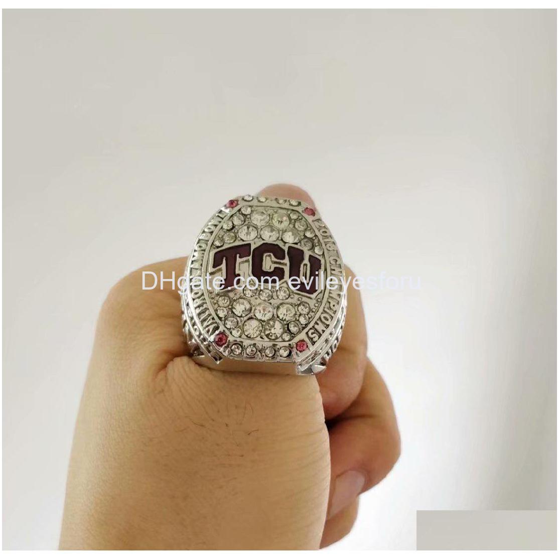 Cluster Rings Fashion Leather Bag Tcu Championship Ring Bags Accessories Wholesale Drop Delivery 202 Dhkfz
Cluster Rings Fashion Leather Bag Tcu Championship Ring Bags Accessories Wholesale Drop Delivery 202 Dhkfz