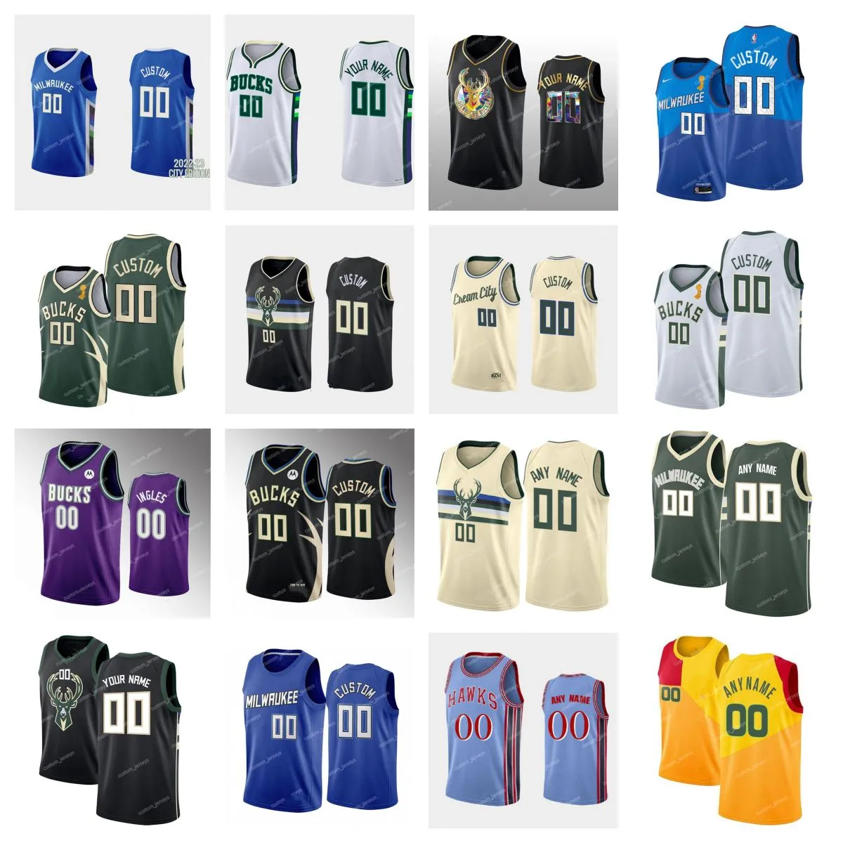 2023 Custom Milwaukee''Bucks''Men Jersey Women Youth #00 Any Name Any Number 75th 2023 Edition Men Women Youth Basketball Jerseys, #11
2023 Custom Milwaukee''Bucks''Men Jersey Women Youth #00 Any Name Any Number 75th 2023 Edition Men Women Youth Basketball Jerseys, #11