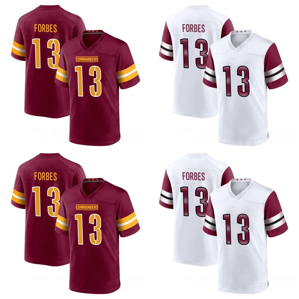 13 Emmanuel Forbes Washingtons Football Jerseys Commander Red White Men Women Youth, As
13 Emmanuel Forbes Washingtons Football Jerseys Commander Red White Men Women Youth, As