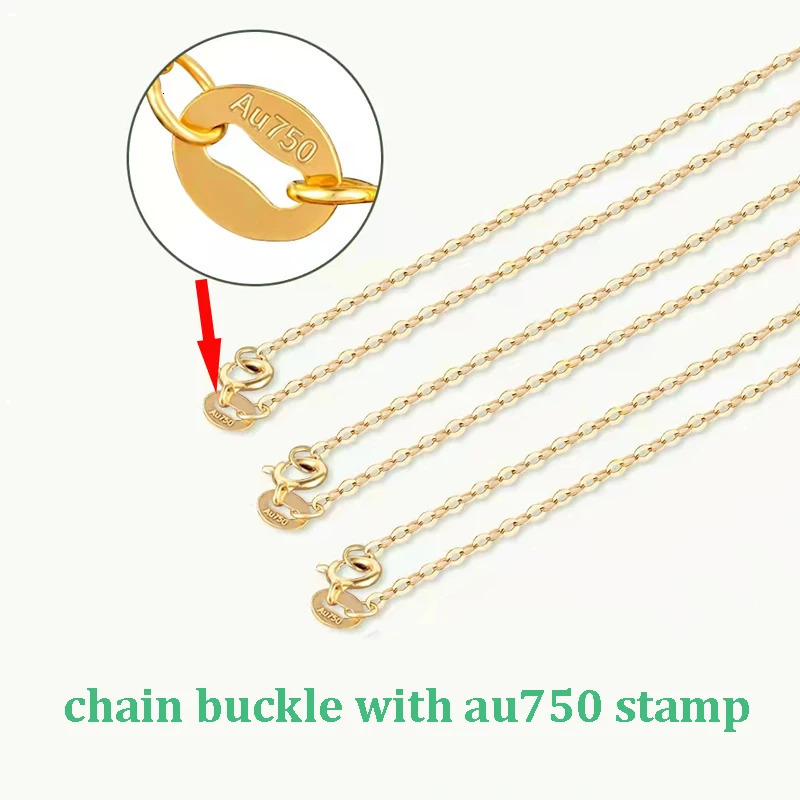 Chokers MUZHI Real 18K Gold Necklace Natural Freshwater Pearl Pendant Pure AU750 OChain Fine Jewelry for Women Wedding Gift PN020 231129