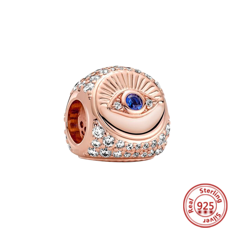 925 Sterling Silver Charm Player Fortune Tiger Beads Suitable For S925 Snake Classic DIY Lady Bracelet Jewelry Fashion Accessories Free Delivery