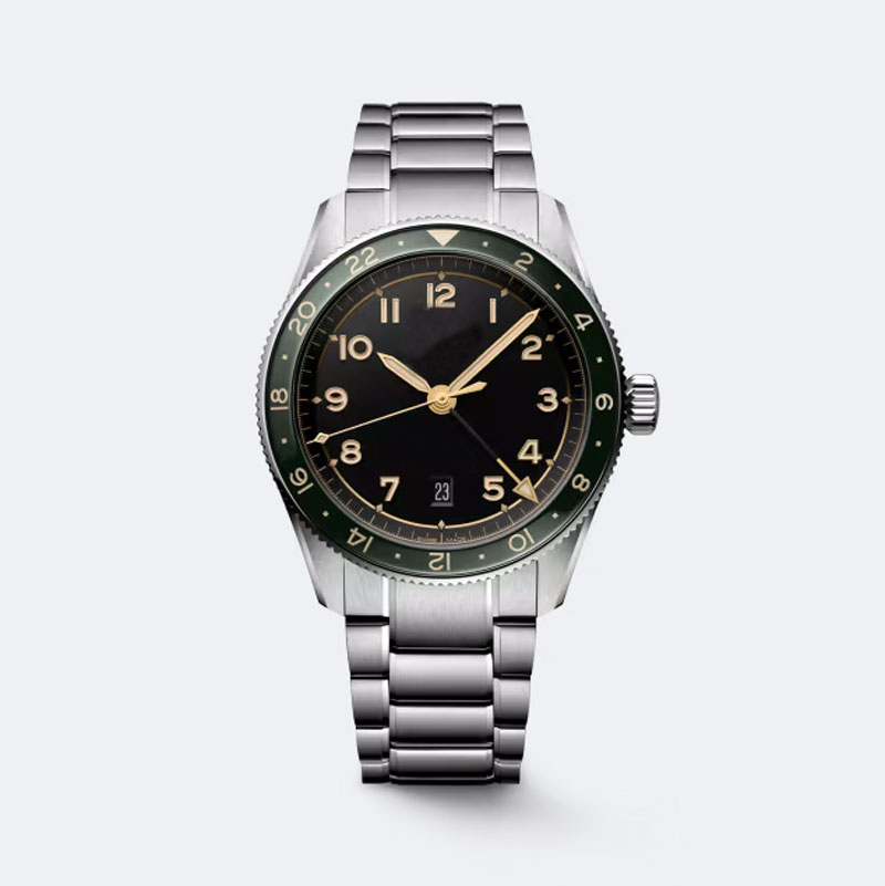 High Quality watch Luxury mens watches GMT L3.812.4.63.6 Silver Stainless Belt Ceramic Bezel Automatic Mechanical WristWatches zulutime Sports Watch Military, Tool
High Quality watch Luxury mens watches GMT L3.812.4.63.6 Silver Stainless Belt Ceramic Bezel Automatic Mechanical WristWatches zulutime Sports Watch Military, Tool
