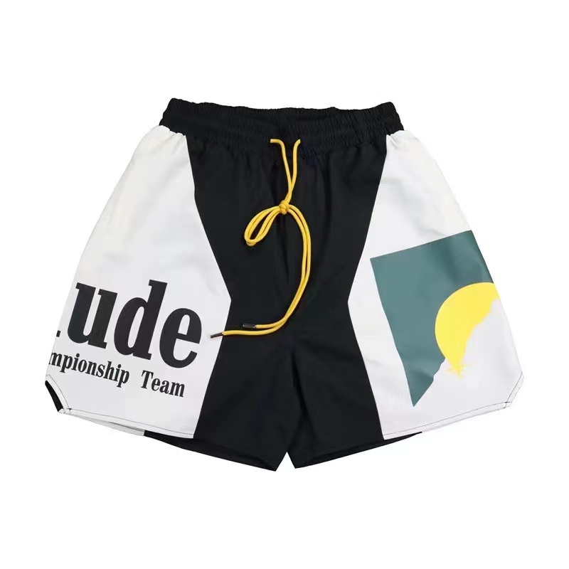 Rhude Designer Shorts Mens Fashion Beach Trousers Sports Fitness Luxury High Quality Shorts Casual Versatile Quick DryingMYHA, 5-4
Rhude Designer Shorts Mens Fashion Beach Trousers Sports Fitness Luxury High Quality Shorts Casual Versatile Quick DryingMYHA, 5-4