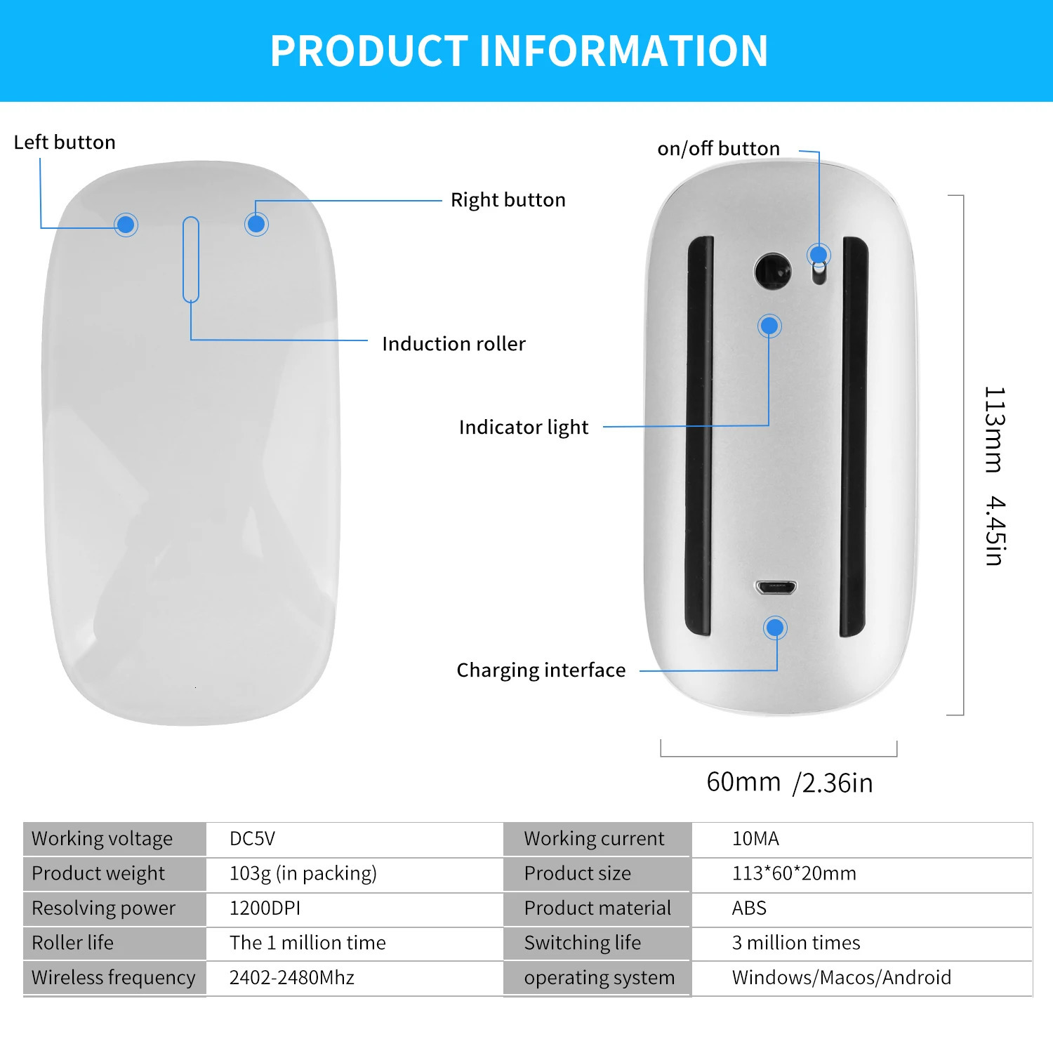 Keyboard Mouse Combos Bluetooth 4 0 Wireless Rechargeable Silent Multi Arc Touch Mice Ultra thin Magic For Laptop Ipad Mac PC 231128