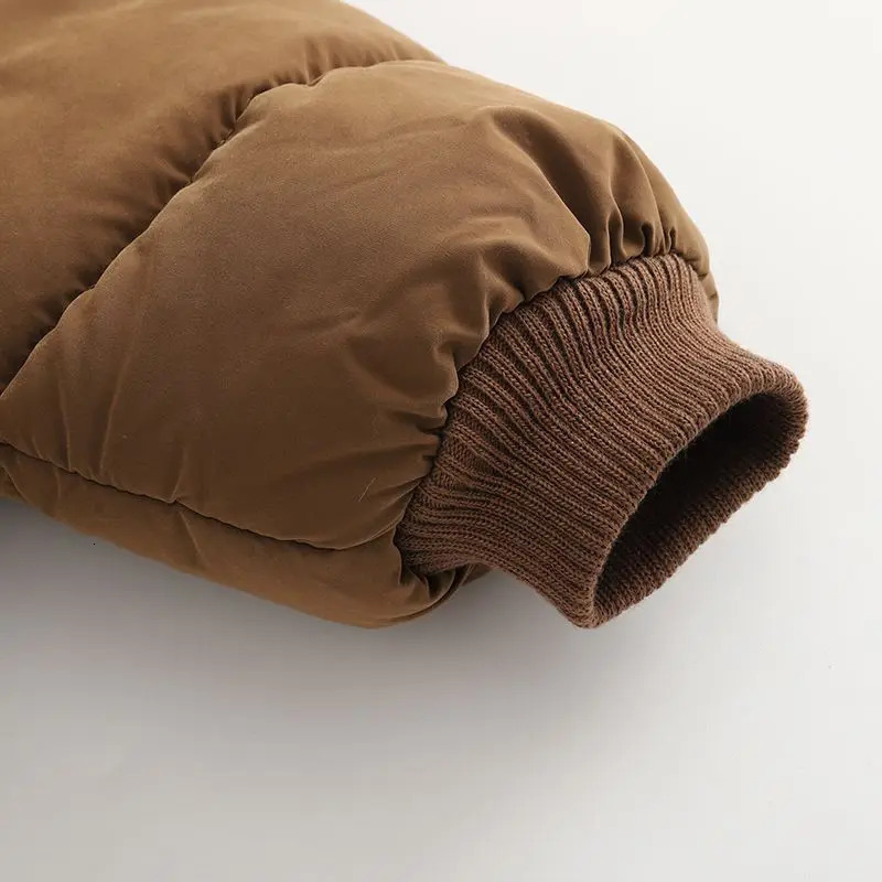 Clothing Sets 2023 Boys Girls Warm Jacket Coats Children Hooded Outerwear Baby Fashion Kids Zipper Coat 231128