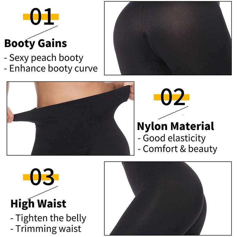 Leg Shaper Shapewear Anti Cellulite Compression Women Leggings Leg Slimming Body Shaper High Waist Tummy Control Panties Thigh Slimmer 231128