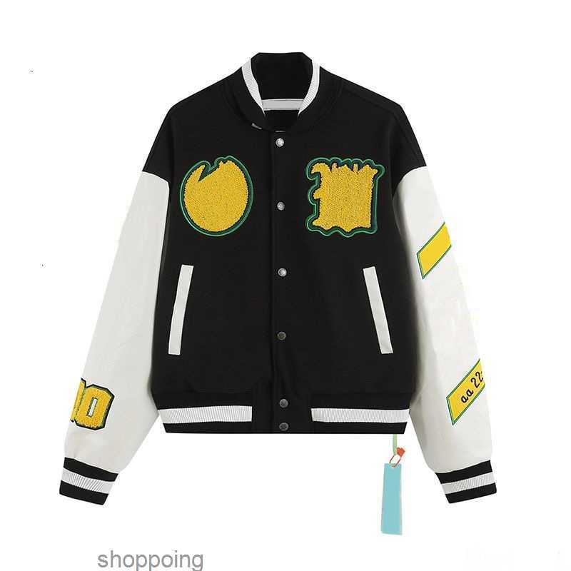 Fashion Designer Skull Decal Baseball Jacket Wool Tweed Splicing Leather Sleeve Coats Embroidery Womens Hip Hop Style Winter Jacketsp46q, #04
Fashion Designer Skull Decal Baseball Jacket Wool Tweed Splicing Leather Sleeve Coats Embroidery Womens Hip Hop Style Winter Jacketsp46q, #04