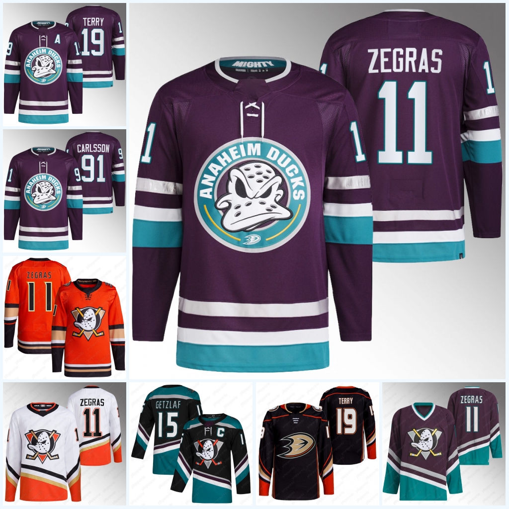 Anaheims Duckes 91 Leo Carlsson 11 Trevor Zegras Hockey Jerseys Alex Stalock 19 Troy Terry Derek Grant John Gibson Anthony Stolarz Kevin Shattenkirk Carrick Gawdin