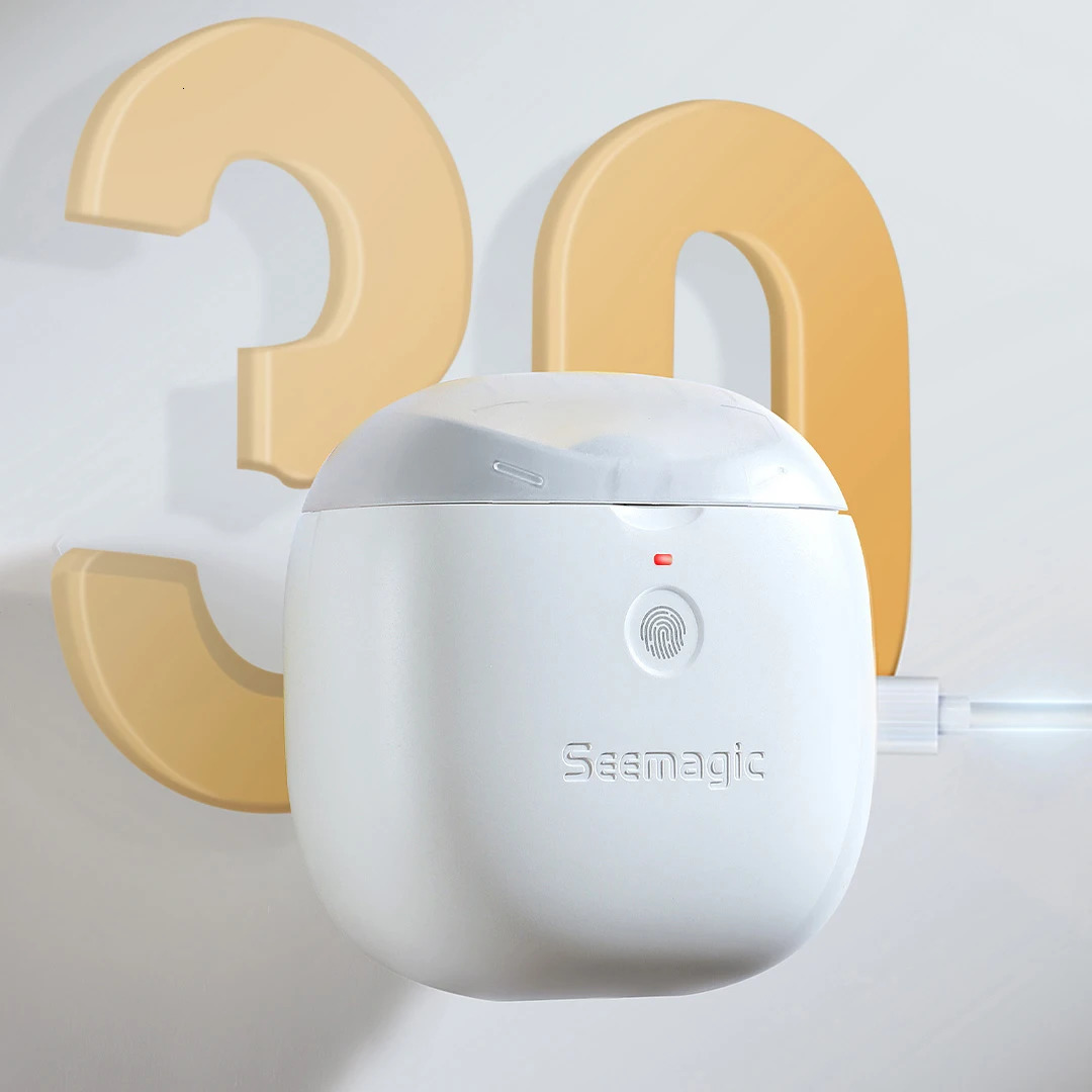 Nail Clippers Youpin Seemagic Electric Automatic Clipper pro Touch start infrared protection Upgrade cutter head with led light Trimmer 231128