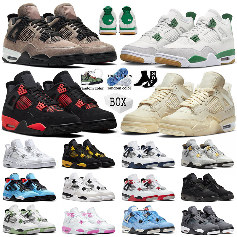 With Box Retro 4s Basketball Shoes Off Sail 4 Jumpman Taupe Haze Thunder 2023 SB x Pine Green Military Black Jorde IV J4 Bred Mens Women Sneakers Trainers, B31 40-47 cool grey
With Box Retro 4s Basketball Shoes Off Sail 4 Jumpman Taupe Haze Thunder 2023 SB x Pine Green Military Black Jorde IV J4 Bred Mens Women Sneakers Trainers, B31 40-47 cool grey