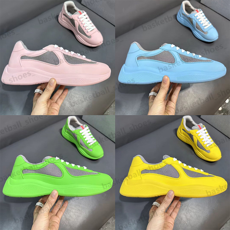 2023 Americas Cup Men Platform Catwalk Star Pink Blue Black Color Matching Thick Soled Old Couple Shoes Sport Low Top Sneakers Trainers Size 38-47, Colour 3
2023 Americas Cup Men Platform Catwalk Star Pink Blue Black Color Matching Thick Soled Old Couple Shoes Sport Low Top Sneakers Trainers Size 38-47, Colour 3