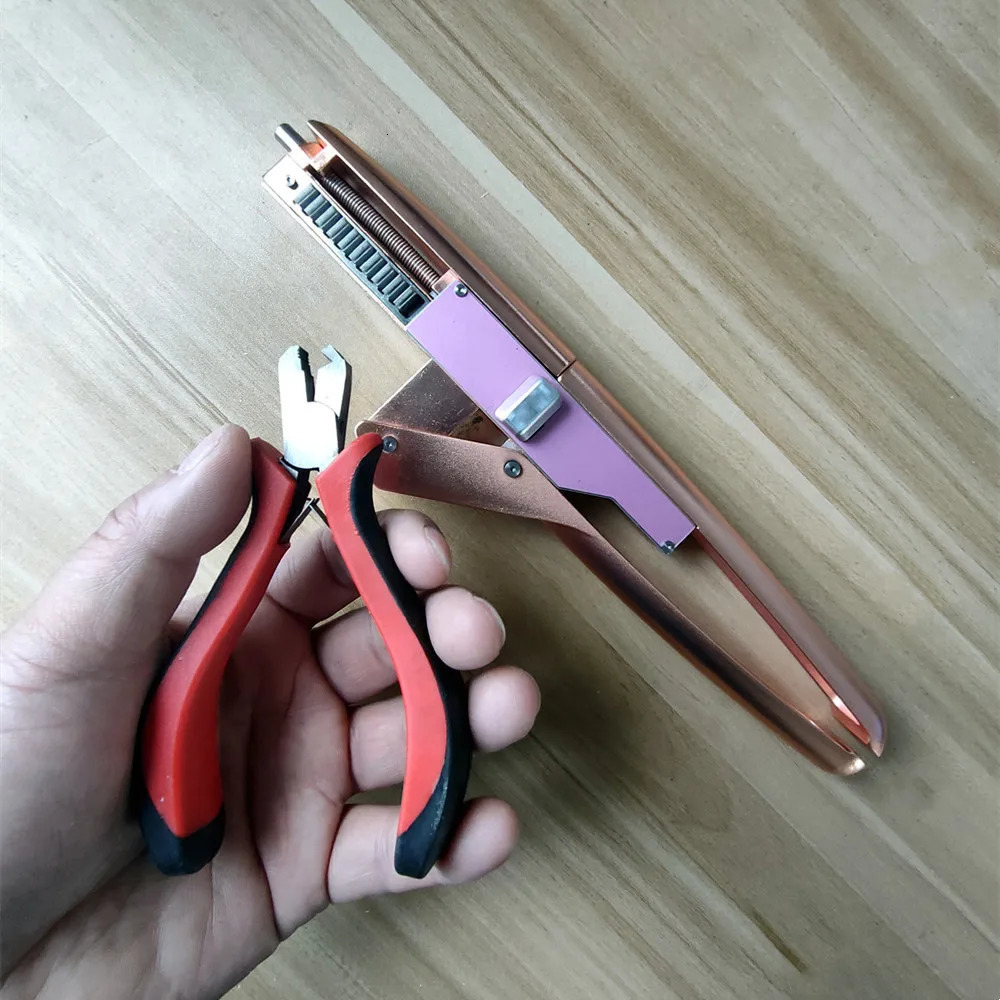 Connectors 6D High End Hair Extension Machine Connector Hair Remove Piler Hair Salon Tool Hair Connector Tool 231128