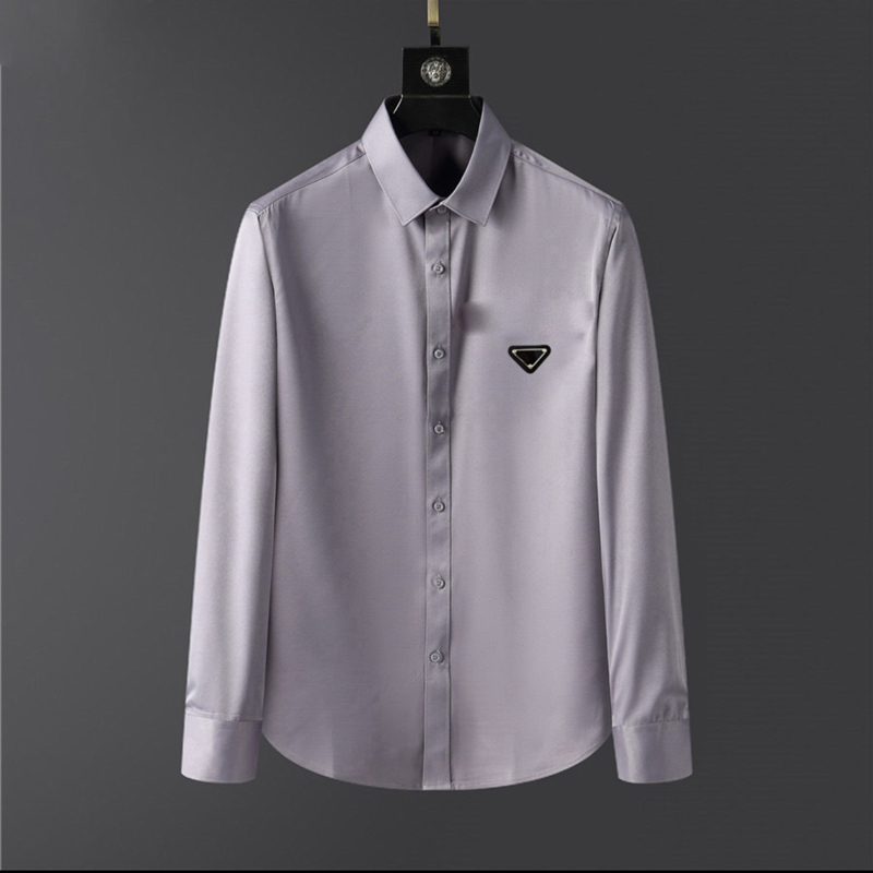 Designers Mens casual shirts quality designer business tees classic long Sleeve Shirt solid color letter spring autumn blouse plus size S/M/L/XL/2XL/3XL/4XL D5HR
Designers Mens casual shirts quality designer business tees classic long Sleeve Shirt solid color letter spring autumn blouse plus size S/M/L/XL/2XL/3XL/4XL D5HR