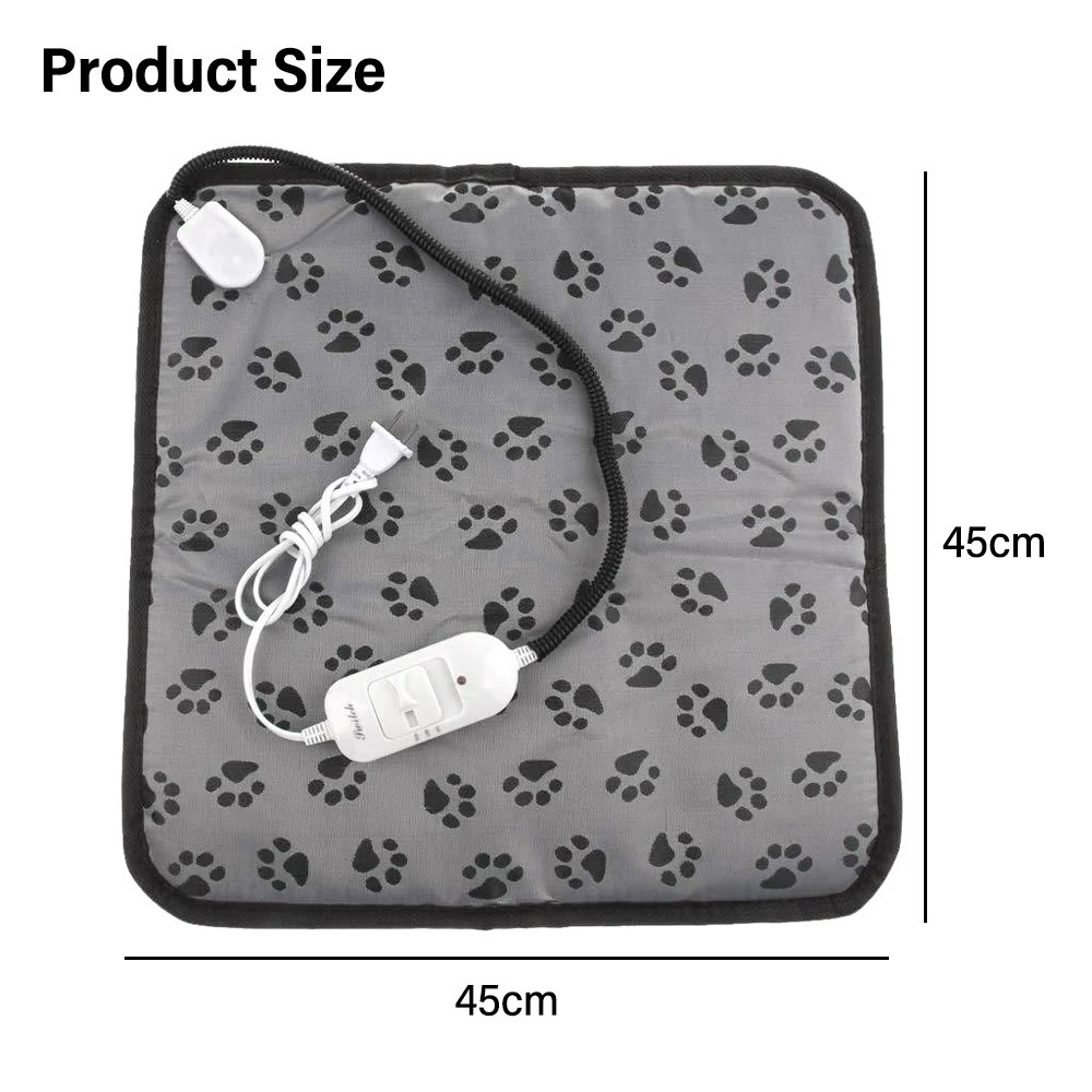 kennels pens Pet Electric Blanket Heating Pad Dog Cat Bed Mat Winter Warming Waterproof Bite-Resistant Adjustable Temperature 50*70 45*45 231129