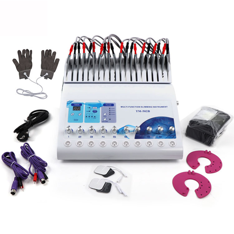 Infrared Heat Russian Wave Electric Muscle Stimulate EMS Machine Body Massage Shaping Salon Use Muscle Stimulation Body Contouring Weight Reduce Micro