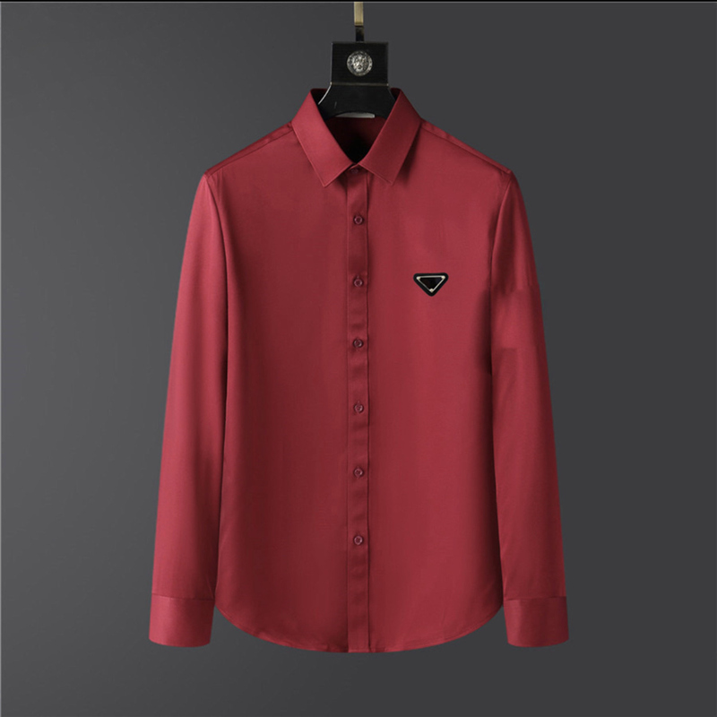Designers Mens casual shirts quality designer business tees classic long Sleeve Shirt solid color letter spring autumn blouse plus size S/M/L/XL/2XL/3XL/4XL 99AY
Designers Mens casual shirts quality designer business tees classic long Sleeve Shirt solid color letter spring autumn blouse plus size S/M/L/XL/2XL/3XL/4XL 99AY