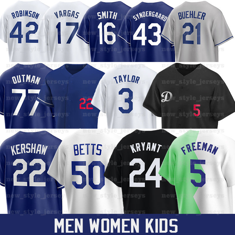 Mookie Betts Dodgers Baseball Jerseys James Outman Clayton Kershaw Freddie Freeman Martinez Miguel Vargas Yency Almonte Walker Buehler, Women(d q)
Mookie Betts Dodgers Baseball Jerseys James Outman Clayton Kershaw Freddie Freeman Martinez Miguel Vargas Yency Almonte Walker Buehler, Women(d q)