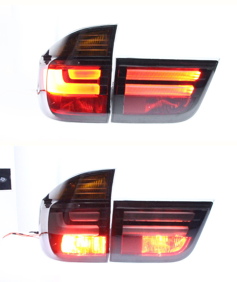 LED Tail Lights For BMW X5 E70 2007-2013 Rear Taillight Assembly Dynamic Signal Taillights DRL Brake Reverse Light