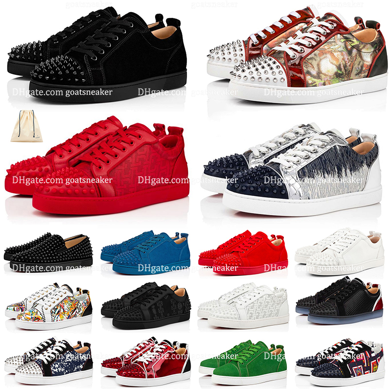 Men Designer Red Bottoms Platform Casual Shoes Loafers Rivets Low Studed Designers Shoe Mens Women Fashion red bottomes Sneakers Trainers Eur 36-47 Big Size 13, 24
Men Designer Red Bottoms Platform Casual Shoes Loafers Rivets Low Studed Designers Shoe Mens Women Fashion red bottomes Sneakers Trainers Eur 36-47 Big Size 13, 24