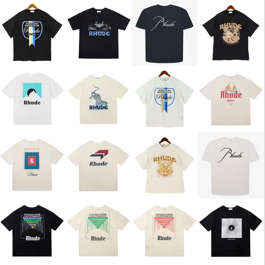 Rhude Mens T-shirts designer for men short sleeve rhudes printing shirts Tee Top loose tshirts woman oversized Tops Asian size, 247
Rhude Mens T-shirts designer for men short sleeve rhudes printing shirts Tee Top loose tshirts woman oversized Tops Asian size, 247