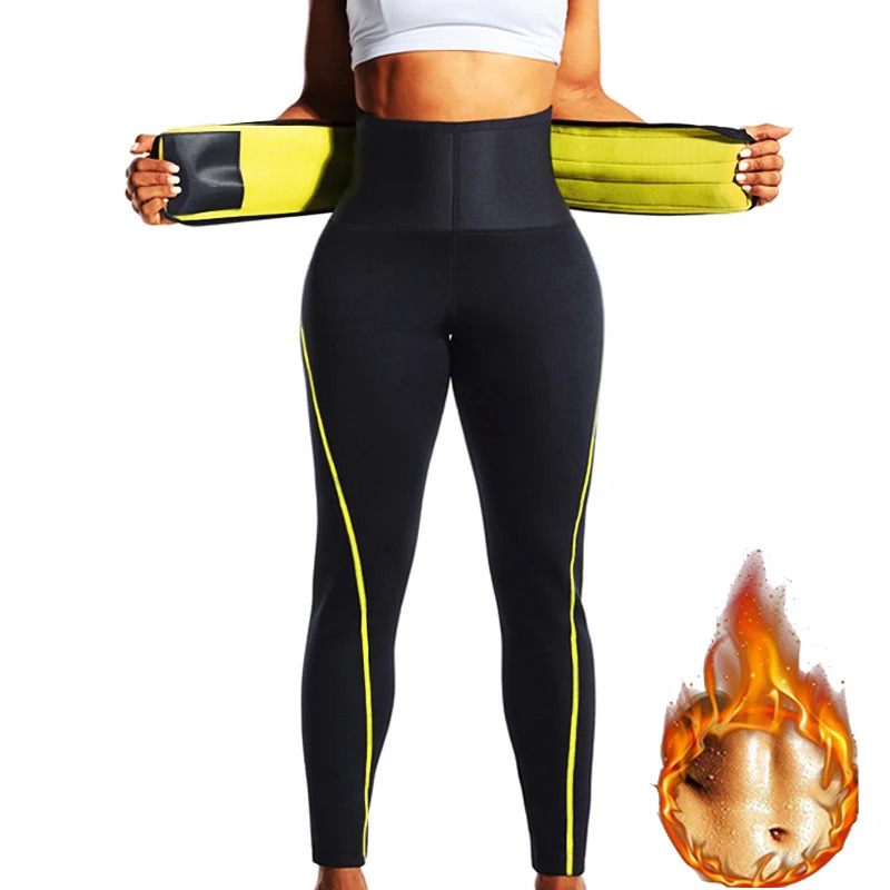 Leg Shaper CXZD Women Neoprene Sauna Sweat Pants Fat Burn Corset Leg Slimming Body Shaper Anti Cellulite Compression Leggings Shapewear 231128