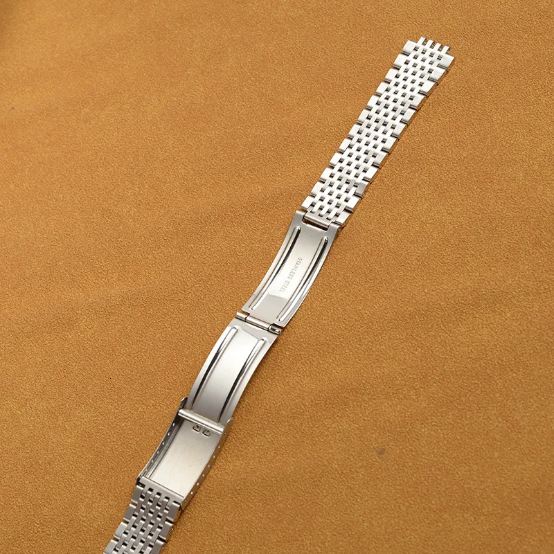 Watch Bands 18mm 20mm Bead of Rice Solid Stainless Steel Watch Strap Bracelet band 231128