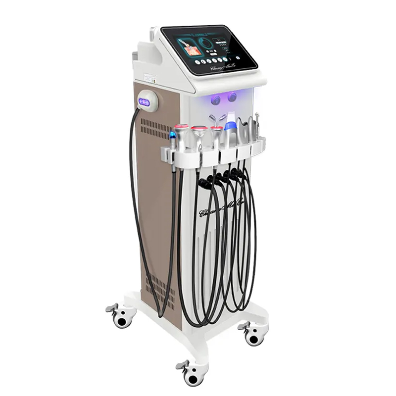 Multifunction 9 in 1 Beauty Dermabrasion Aqua Peeling Beauty Machine Beauty Beauty Beauty Cleaning Water Oxygen Beauty Machine