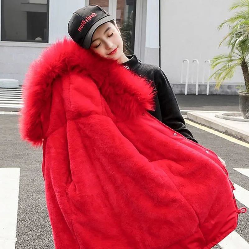 Down Coat 12 13 14 Years Teens Girls Warm Coat Winter Parkas Outerwear Teenage Outdoor Outfit Children Kids Fur Hooded Jacket 231129