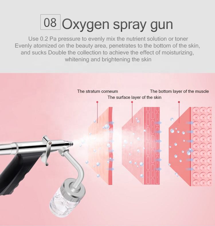 Multifunction 9 in 1 Beauty Water Oxygen Beauty Equipment Beauty Skin Care Beauty Salon Equipment