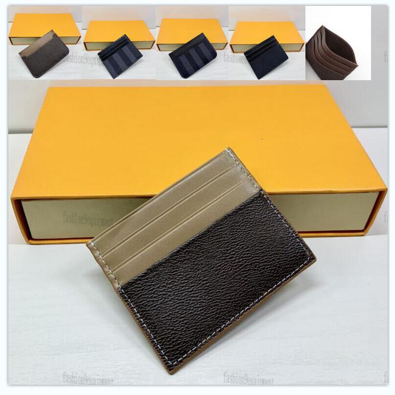 555A Wholesale Designer Men Women Credit ID Card Holder L Real leather Wallet Flower check mens purse Top Quality Fashion Cardholder Case Luxury bag with box
555A Wholesale Designer Men Women Credit ID Card Holder L Real leather Wallet Flower check mens purse Top Quality Fashion Cardholder Case Luxury bag with box