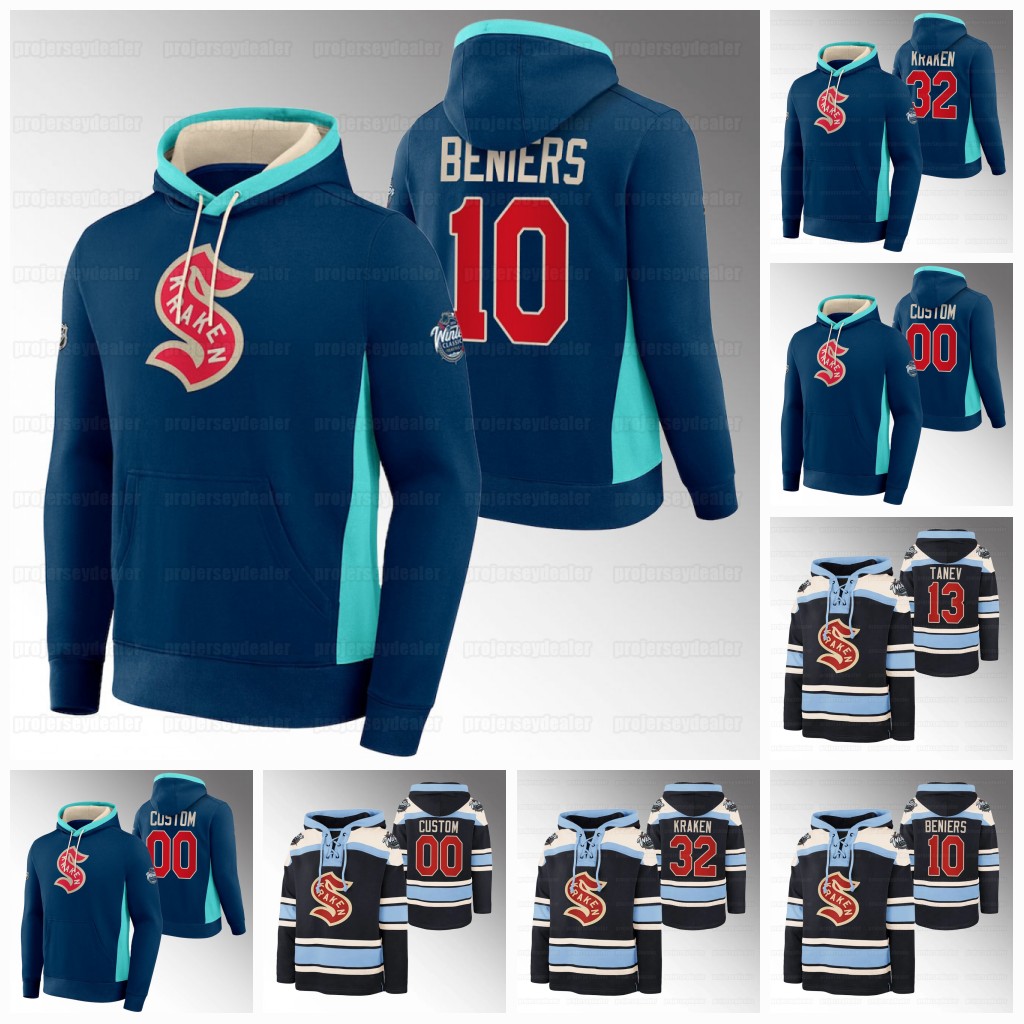 Kraken Matty Beniers 2024 Winter Classic Seattle Hoodie Andre Burakovsky Jamie Oleksiak Jared McCann Eberle Adam Larsson Vince Dunn Gourde Kailer Yamamoto