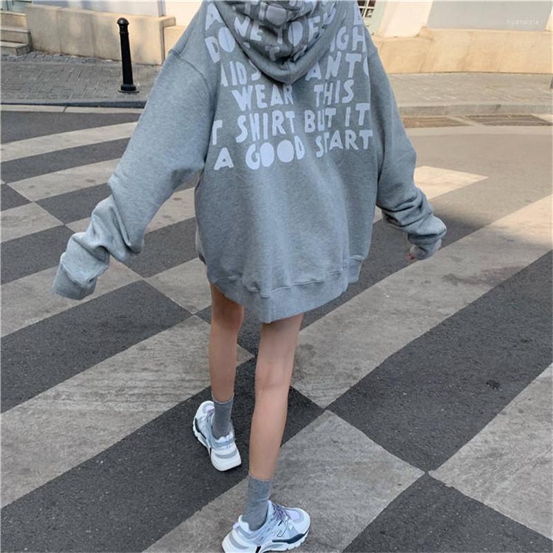 Women's Hoodies Women Casual O-neck Autumn Long Sleeve Letter Print Hip Hop Hooded Funny Korean Style Tops Female Streetwear Oversized, Gray
Women's Hoodies Women Casual O-neck Autumn Long Sleeve Letter Print Hip Hop Hooded Funny Korean Style Tops Female Streetwear Oversized, Gray