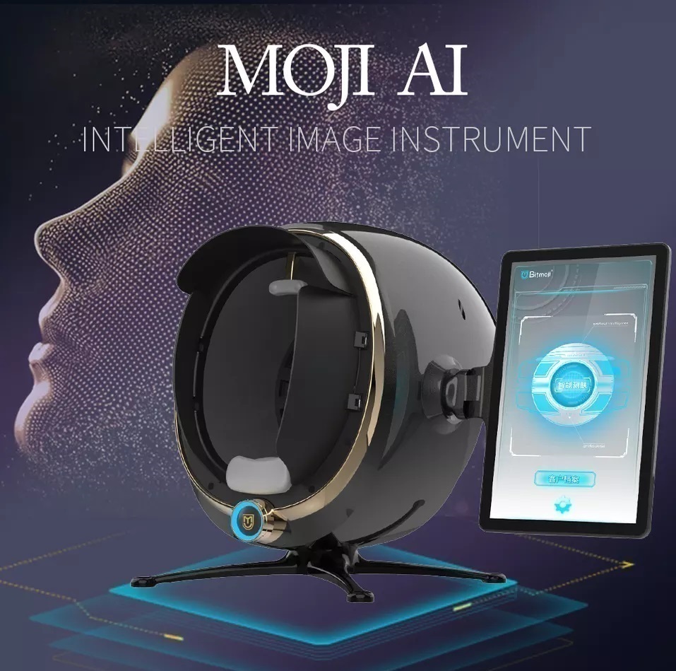 3D Skin Analyzer, Analizador De Piel, Portable Face Visia Skin Analysis Machine, Magic Mirror Skin Scanner for Comprehensive Facial Analysis and Care