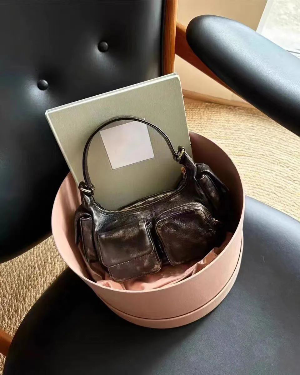 Evening Bags Vintage Street y Shoulder Bag Pockets Handbag Bolsas Female ner Purse 231128 32f3