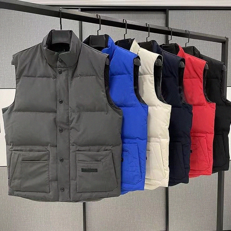 Designer vest Men's and Women's Sweatshirt Authentic luxury goose feather material loose coat Fashion trend High Street Canadian goose coat, Dark grey
Designer vest Men's and Women's Sweatshirt Authentic luxury goose feather material loose coat Fashion trend High Street Canadian goose coat, Dark grey