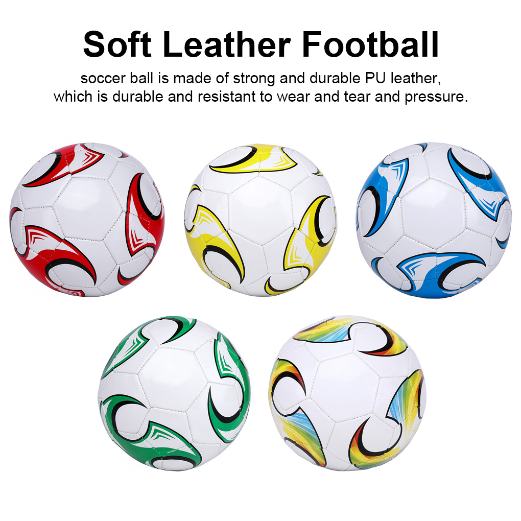 Balls Machinestitched Football Ball Kids Competition Soccer Balls Waterproof Antipressure Size 5 Training Sports 230428
