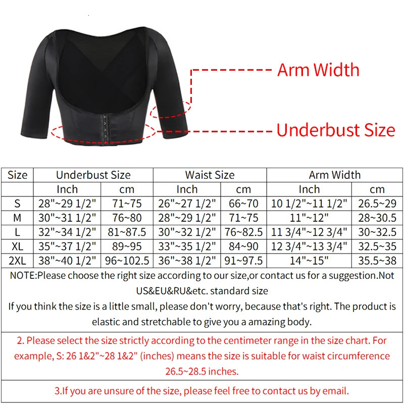 Arm Shaper Upper Arm Shaper Post Slimmer Compression Sleeves Humpback Posture Corrector Tops Women Shoulder Shapewear Back Support 231128