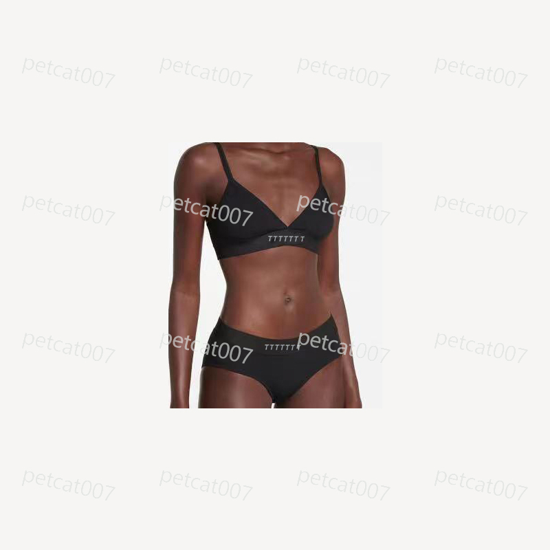 High Quality Swimwear Fashion V Neck Halter Bra Low Rise Panties Comfortable For Summer Beach Surfing Holiday Underwear Bikini