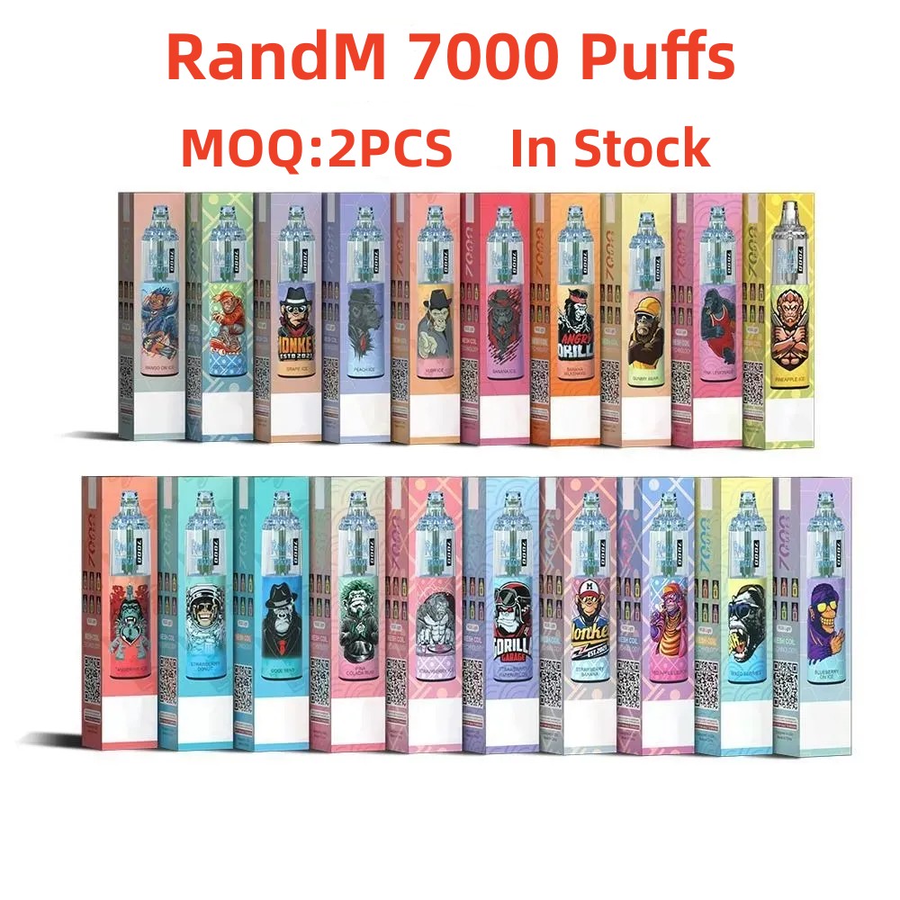 Original E cigarettes RandM Tornado 7000 Puffs Puffs Bars Bang Puff Vape Disposables Vapes RGB Mesh Coil 1000mah Integrated Rechargeable Battery Pre-filled Vaper 2% 5%
Original E cigarettes RandM Tornado 7000 Puffs Puffs Bars Bang Puff Vape Disposables Vapes RGB Mesh Coil 1000mah Integrated Rechargeable Battery Pre-filled Vaper 2% 5%