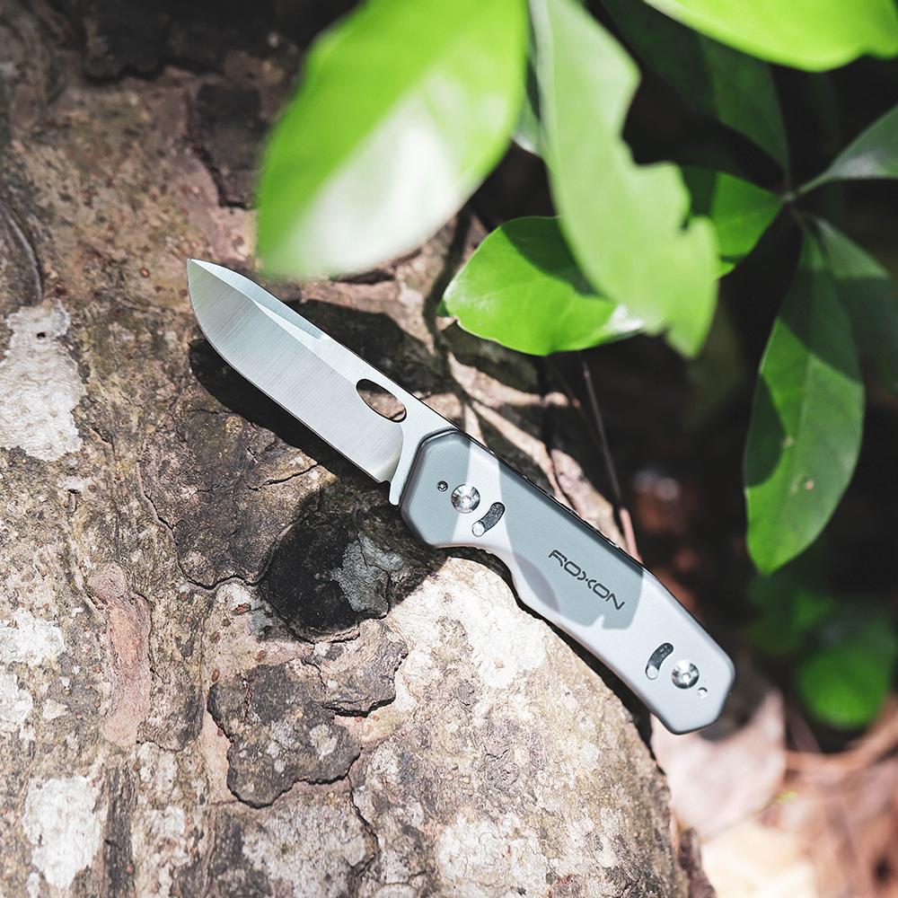 Tools ROXON S502 Phantasy Folding Knife Survival Pocket Tool with Replaceable Knife Blade
Tools ROXON S502 Phantasy Folding Knife Survival Pocket Tool with Replaceable Knife Blade