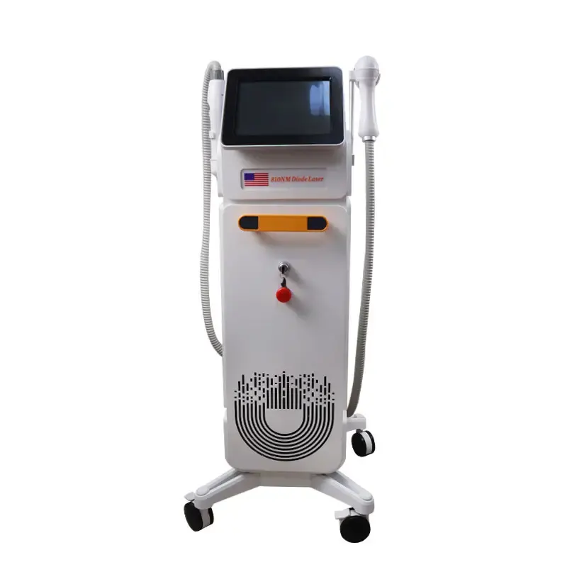 Advanced 810nm Diode Laser Hair Remove + Five Wavelength Picosecond Laser Tattoo Eyebrow Washing Black Doll Treatment Skin Whitening Instrument
