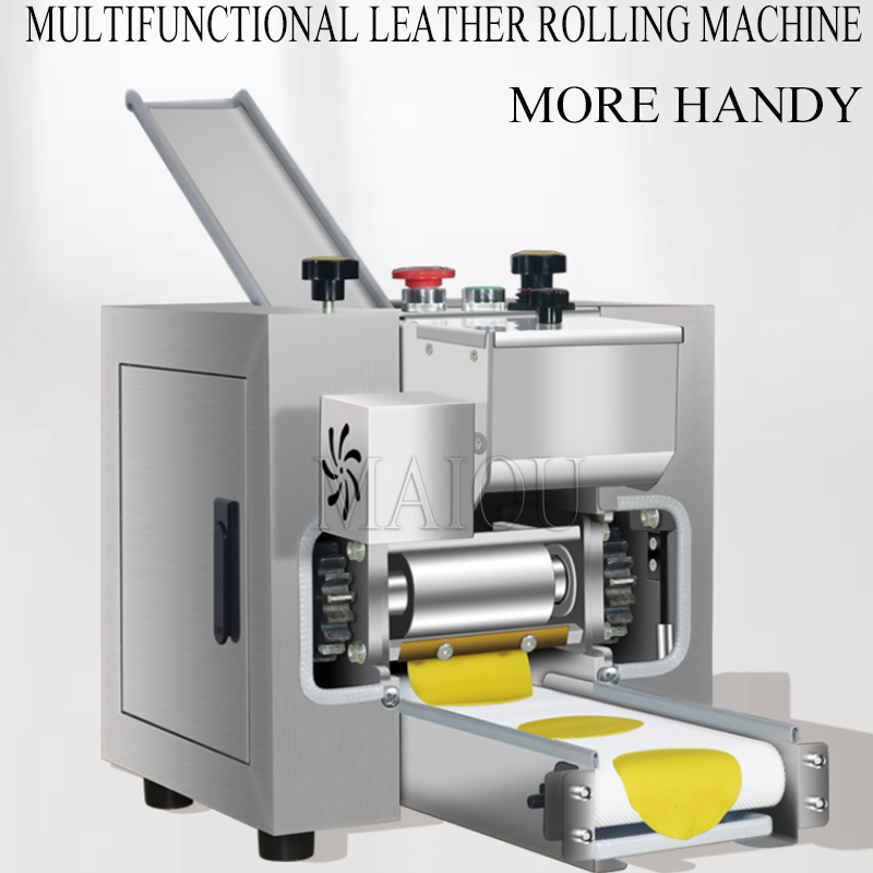 Home use Dumpling wrapper making machine Wonton skin sheet machine for round or square dough sheet Machine