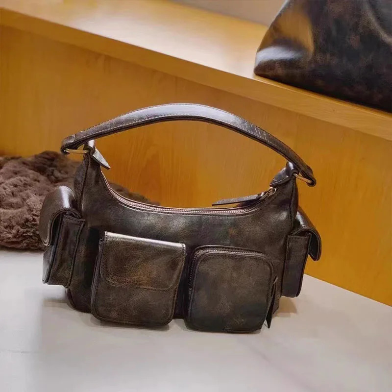Evening Bags Vintage Street y Shoulder Bag Pockets Handbag Bolsas Female ner Purse 231128 32f3
