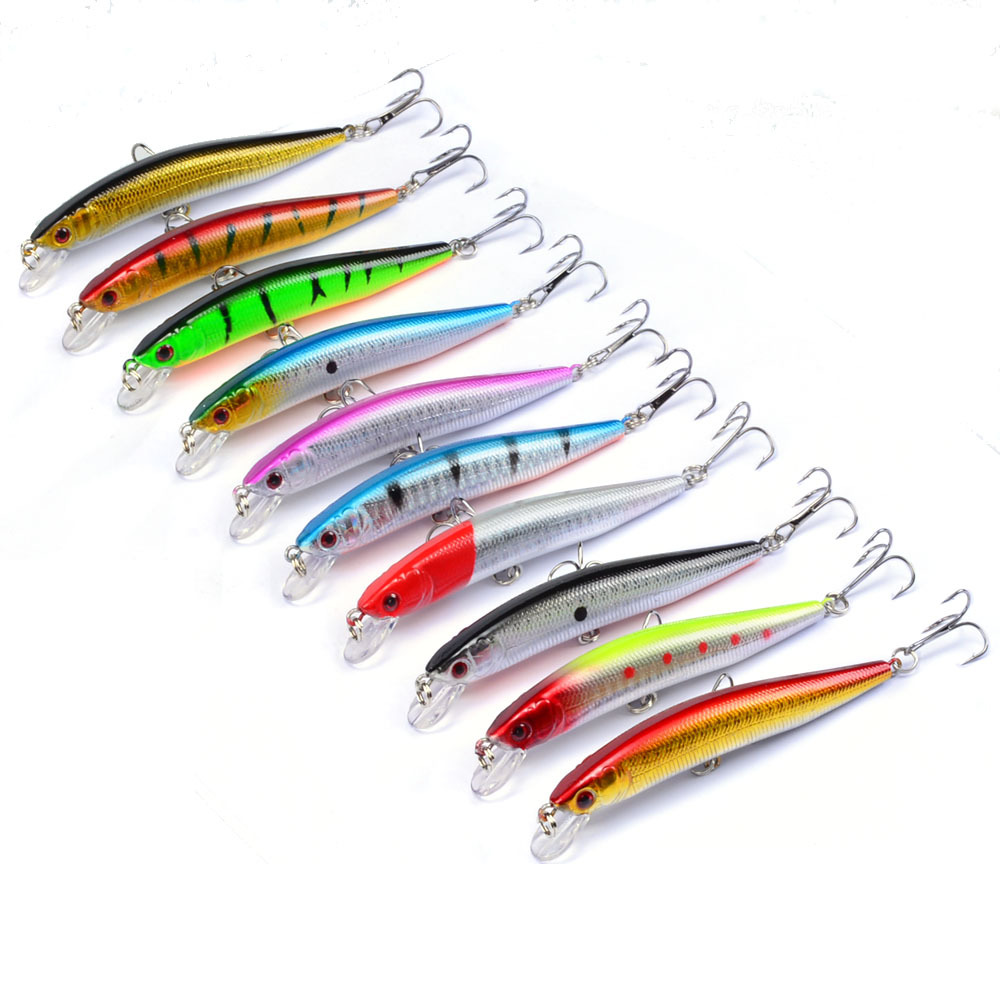 Fishing Lure 100mm 9g Floating Hard Bait Wobbler Jig Bait Crankbait Carp Striped bass Pesca Fishing tackle
Fishing Lure 100mm 9g Floating Hard Bait Wobbler Jig Bait Crankbait Carp Striped bass Pesca Fishing tackle