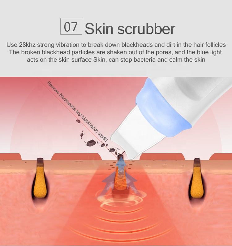 Multifunction 9 in 1 Beauty Dermabrasion Aqua Peeling Beauty Machine Beauty Beauty Beauty Cleaning Water Oxygen Beauty Machine