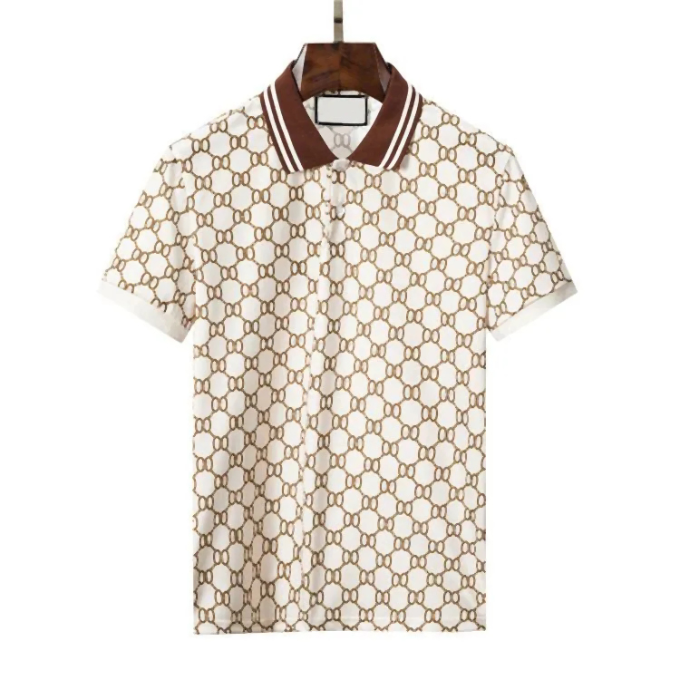 Summer Men Polo Shirt Cotton Fashion Casual Sports Golf Style Mens Polos Italy Designer Letter Colored Painted Print T Shirts PE8A
Summer Men Polo Shirt Cotton Fashion Casual Sports Golf Style Mens Polos Italy Designer Letter Colored Painted Print T Shirts PE8A