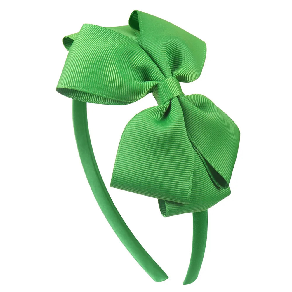 Hair Accessories 20pcs/Lot Girls Solid Hairband grosgrain ribbon Hair Bow Headband Handmade Kids Hair Accessories Birthday Christmas Gift 231124