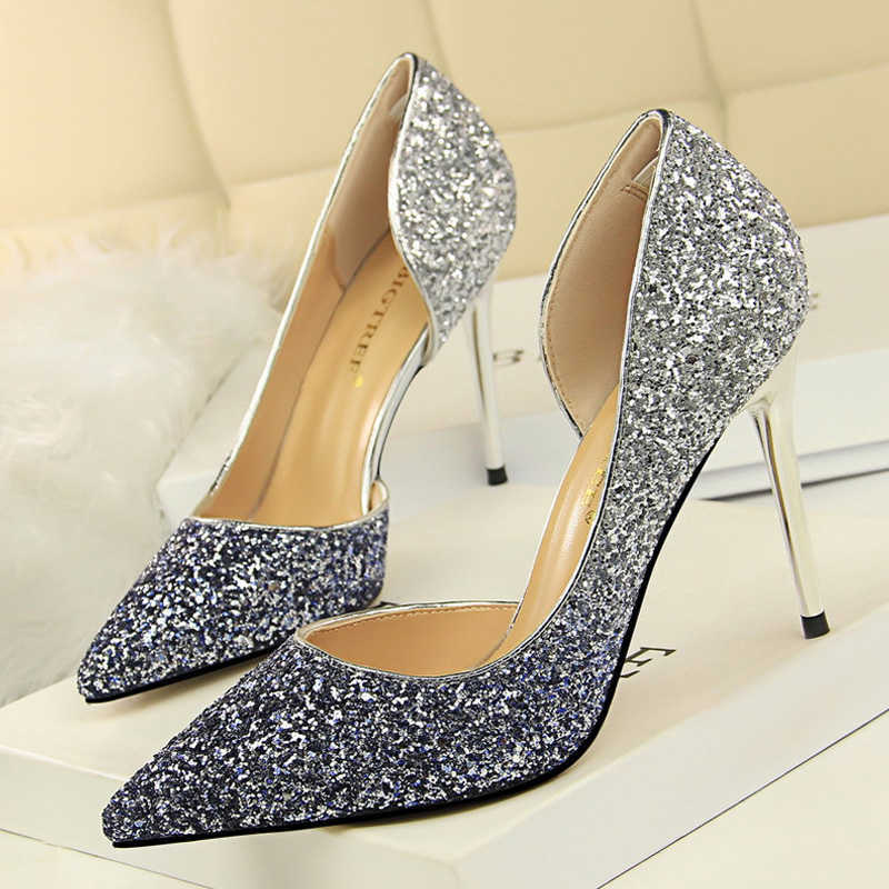 Sandals BIGTREE Shoes Sequins Woman Pumps Sexy Party Shoes High Heels Women Wedding Shoes Gold Silver Women Heels 95 Cm Ladies Shoes J230428, Wine red
Sandals BIGTREE Shoes Sequins Woman Pumps Sexy Party Shoes High Heels Women Wedding Shoes Gold Silver Women Heels 95 Cm Ladies Shoes J230428, Wine red