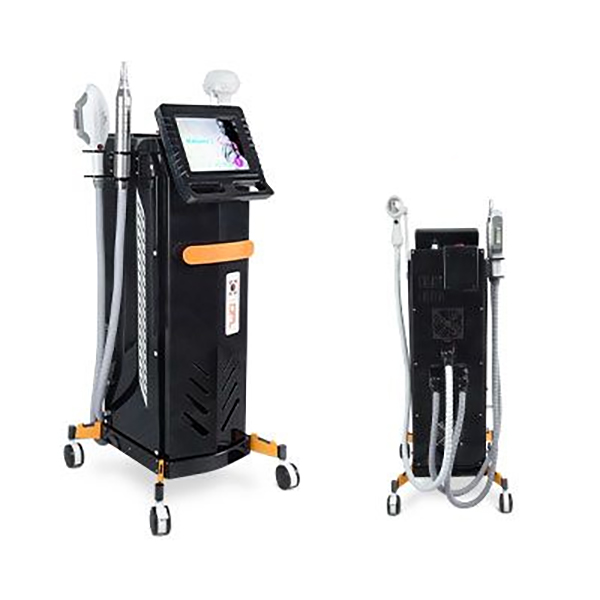 Multifunctional 3 in 1 OPT IPL 808nm Hair Remover Picolaser Dark Pigment Tattoo Removal 360 Magneto-optical Vascular Acne Elimination Apparatus