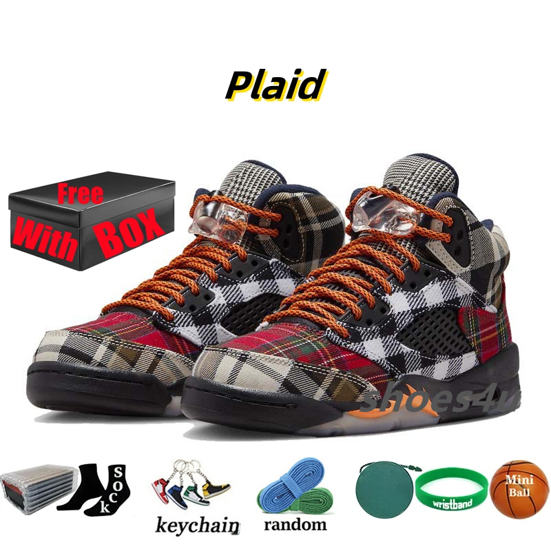 5 Basketball Shoes for men women 5s Plaid Craft Aqua Concord UNC Green Bean Racer Blue Bird Metallic Raging We The Best Sail Muslin Fire Red Sports Sn